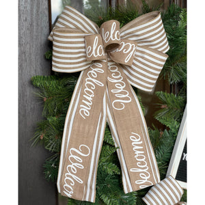 Letterboard Starter Kit with Tan Welcome Ribbon