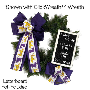 LSU Bow Set