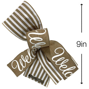 Letterboard Starter Kit with Tan Welcome Ribbon